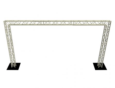Master Partys truss banner frame huren