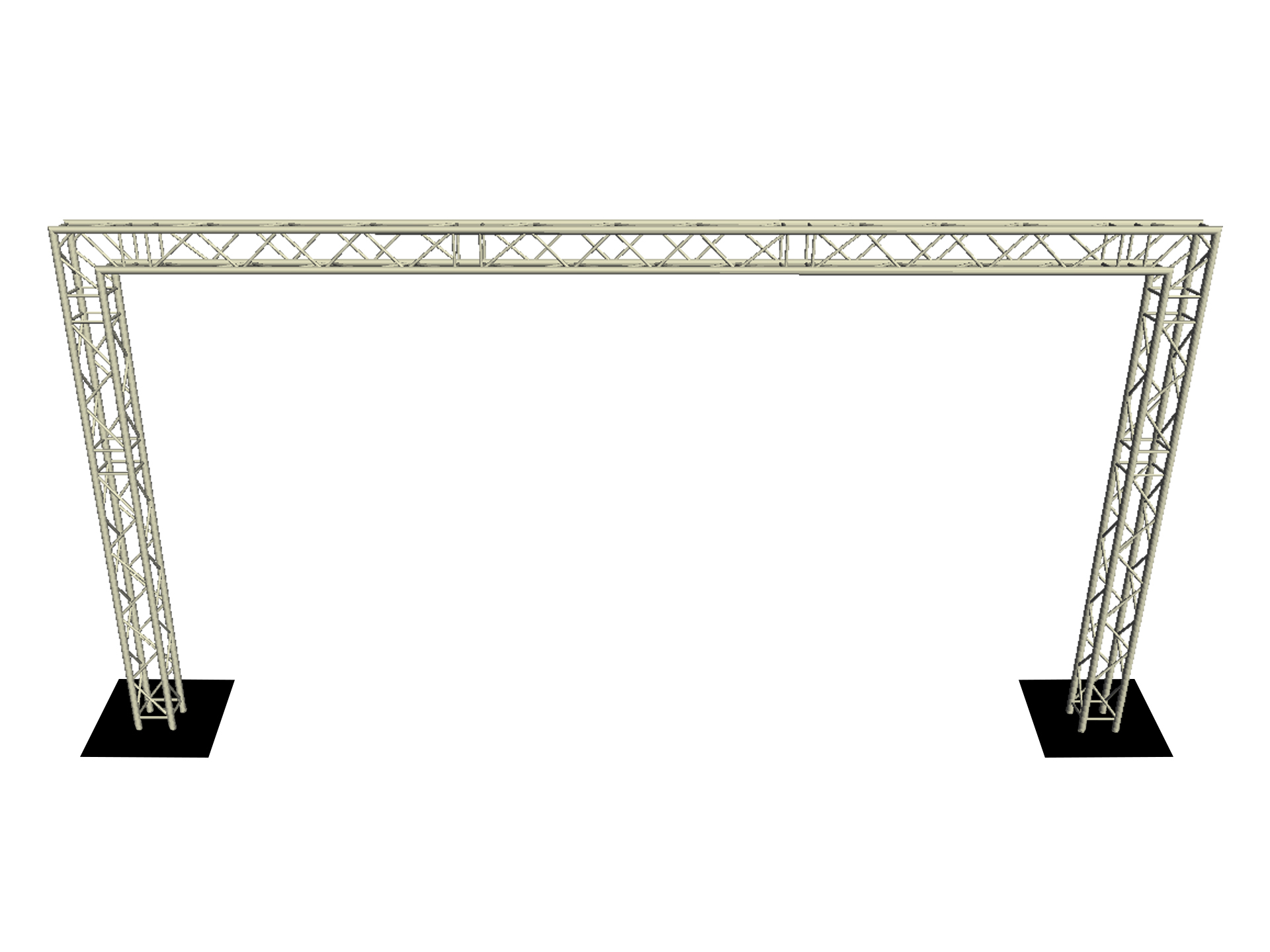 Master Partys truss banner frame huren