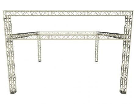 Master Partys truss carré front banner huren