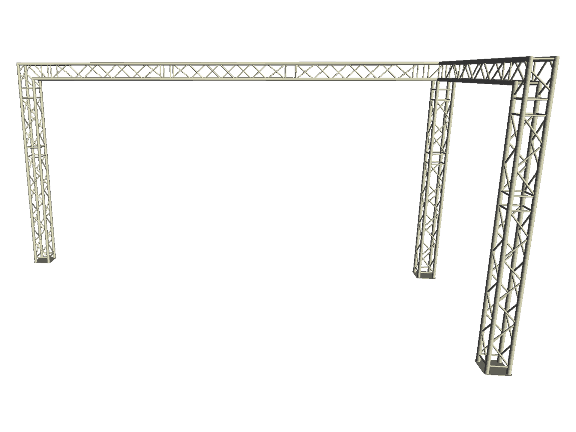 Master Partys truss hoekstand huren